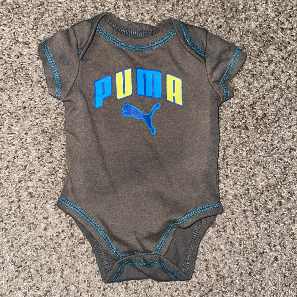 Puma 0-3 Months Onesie